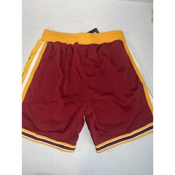 BCU ‘WILDCATS' By J Hack Burgundy Gold‎ Athletic Shorts Size Large-NWT - Picture 2 of 7
